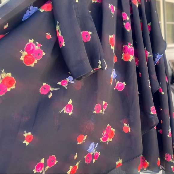 Jason Wu Floral Blouson Dress Size 4 Great Condition - Picture 9 of 10